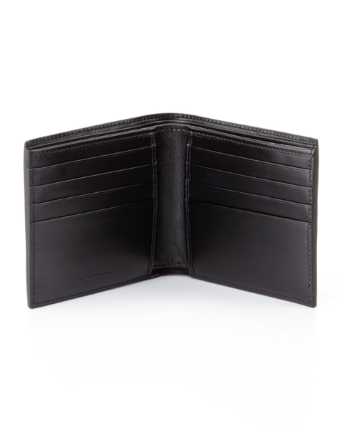 Black leather wallet
