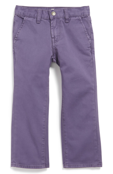 Лиловые джинсы для девочки