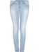 Lyseblå tætsiddende jeans